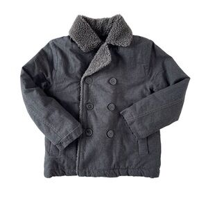 NWOT OshKosh B’Gosh Boys Gray Pea Coat Size 6